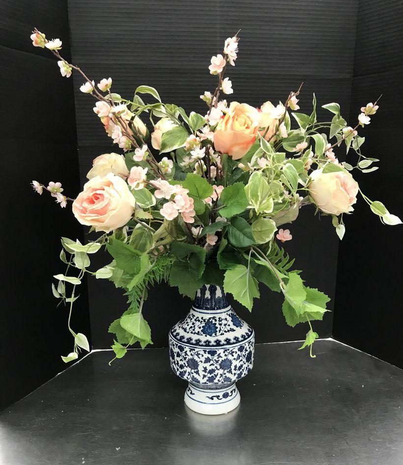 Diy glass flower vase with boho pattern to create beauty for room