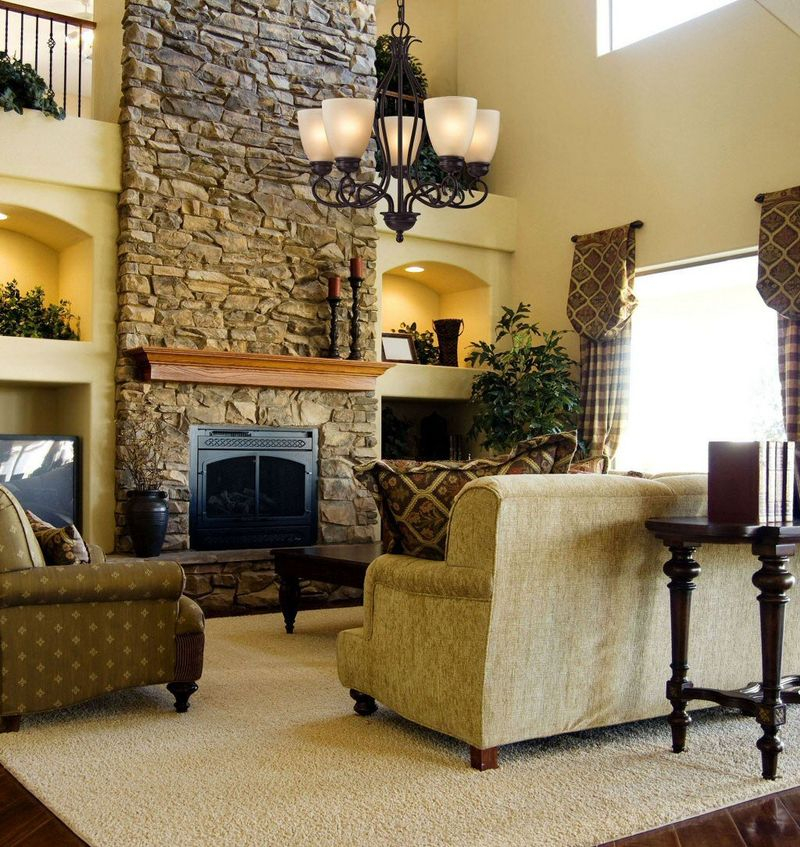 Living room lighting ideas with a unique chandelier to perfect your living room