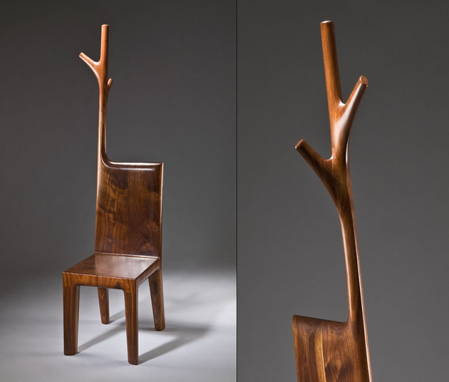 Stunning nature element furniture with unique branch chair to complete your home furniture