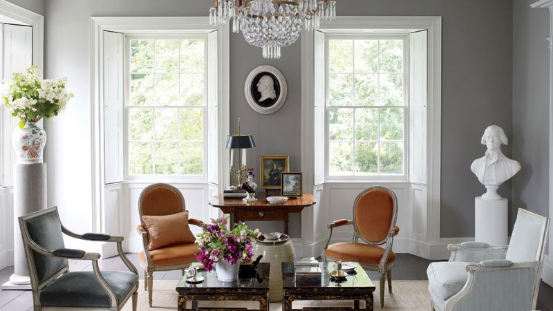A fabulous home paint colors with an elegant gray manages to be a striking and popular choice for your room