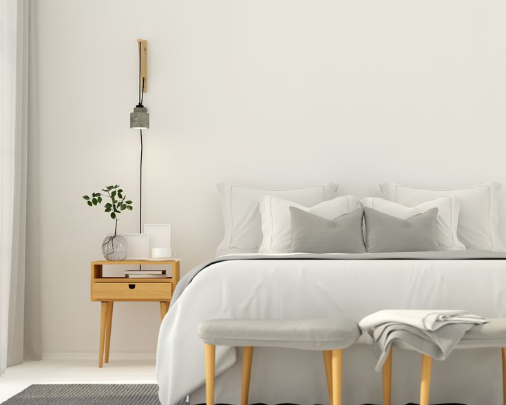 A marvelous home paint colors with gray which makes the eyes move throughout the space and adds more time in the bed