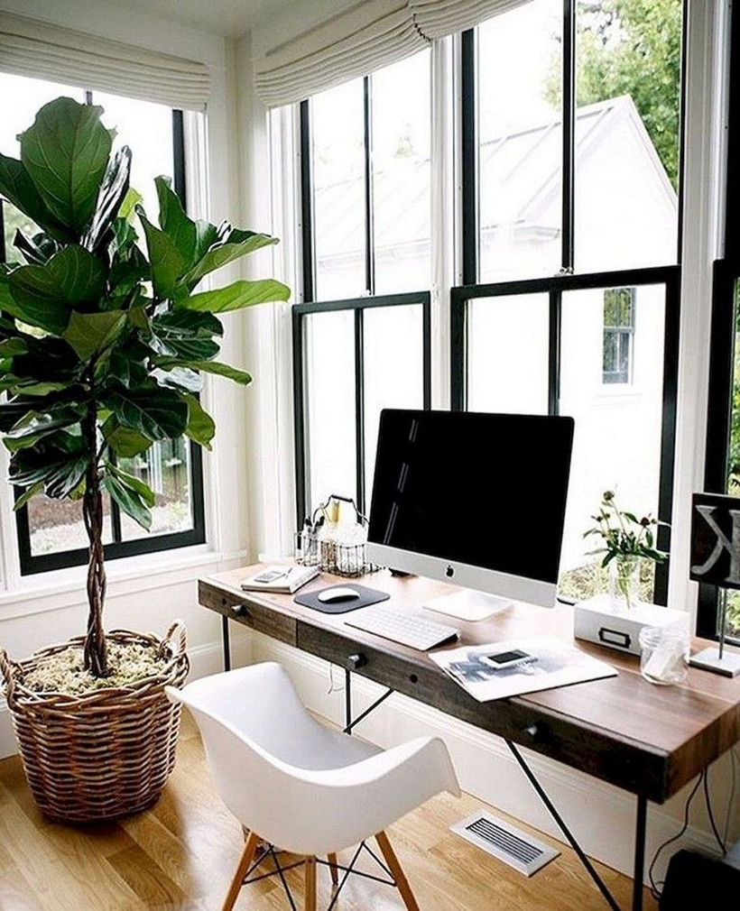 Long wooden table