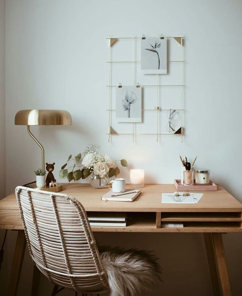Gold accents