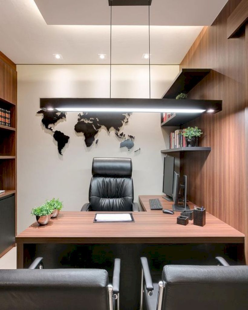 Helvetica leather office chair