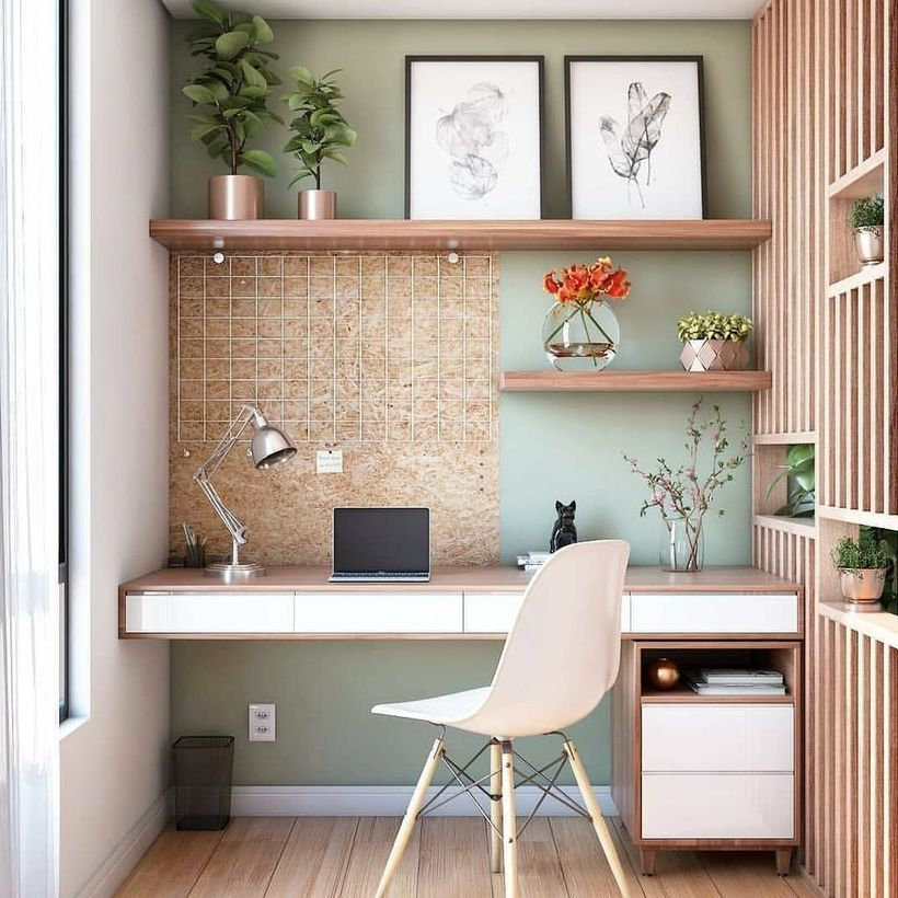 Wooden privacy wall