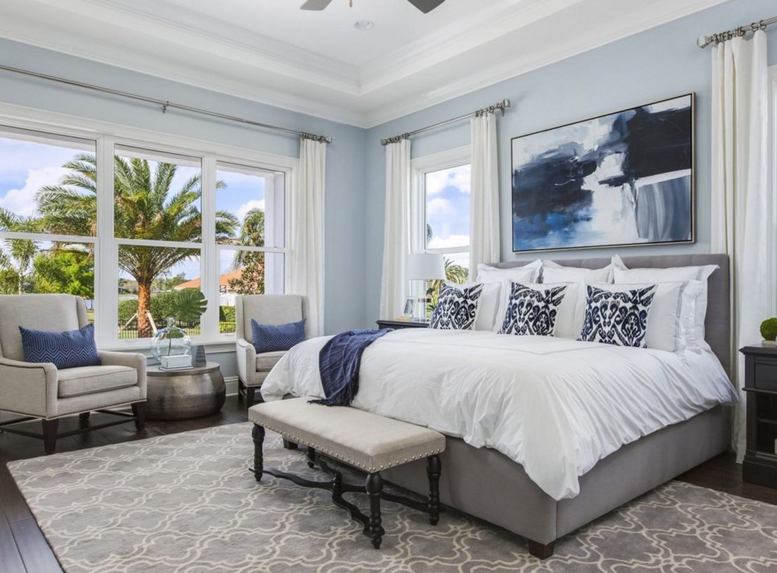An awesome misty color for bedroom to make more beauty
