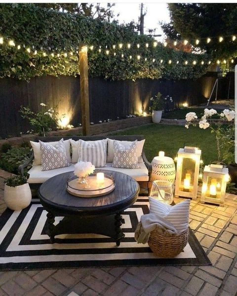 Beautiful candle light for porch