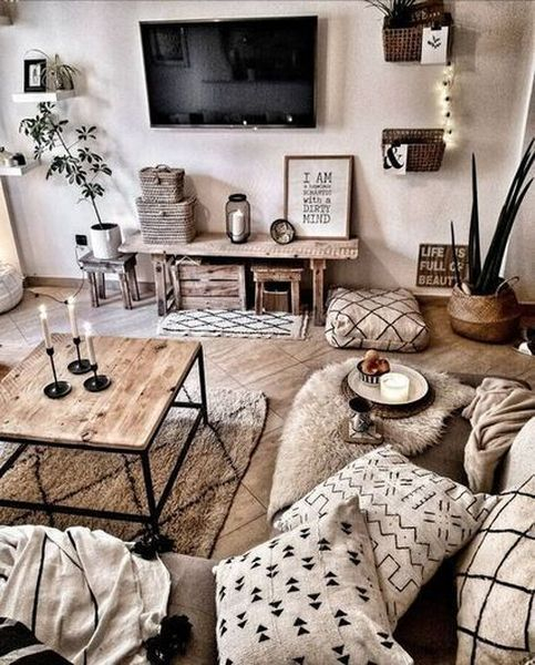 Farmhouse living room design