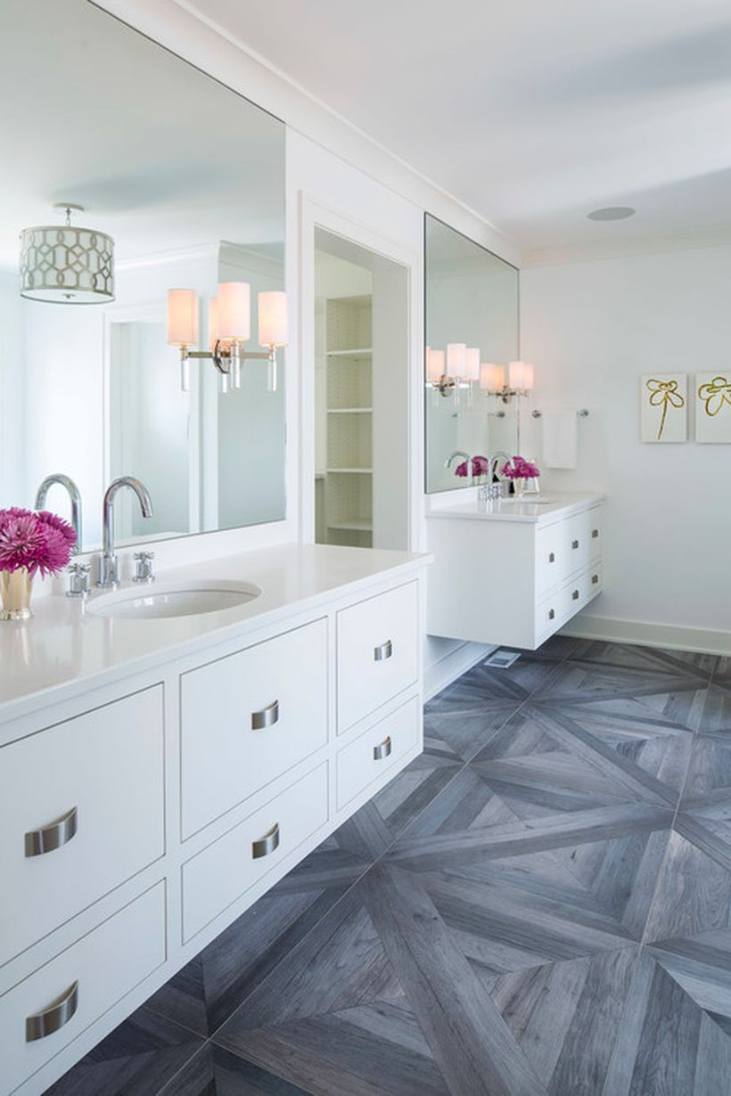 Misty color for bathroom to make amazing