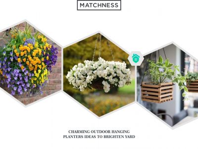 14. outdoor hanging planters