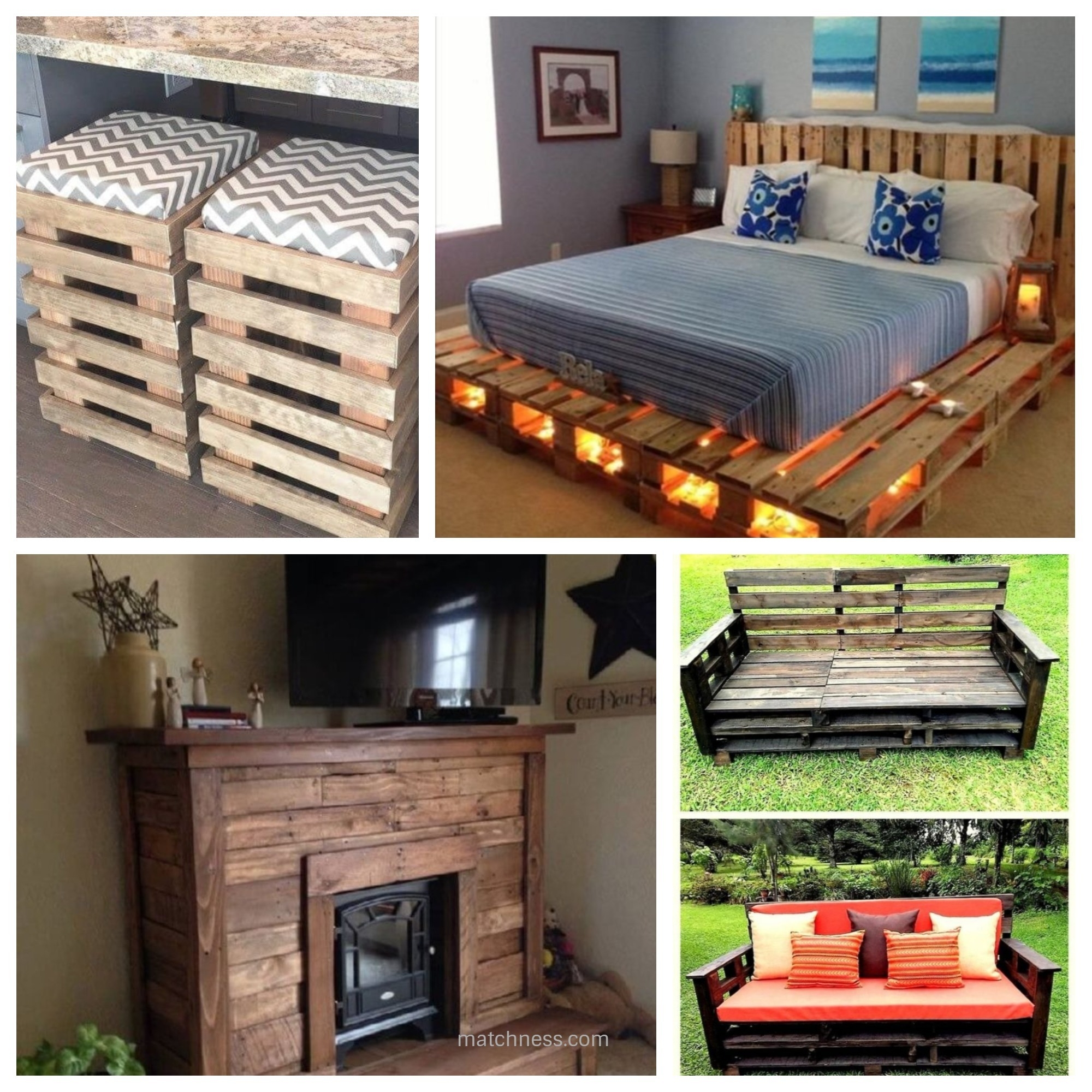 39 Furniture Pallet Projects You Can DIY for Your Home ~ Matchness.com