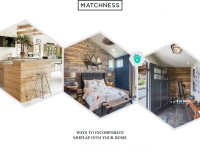 45. incorporate shiplap into