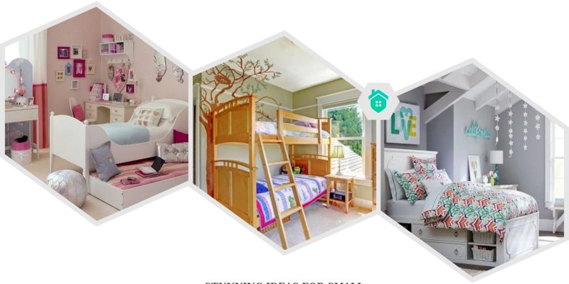 7. small rooms teenage girl bedroom
