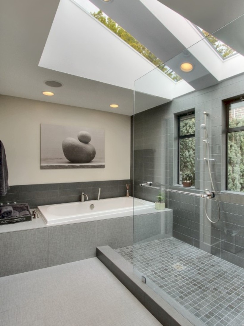 Amazing doorless shower design ideas 01