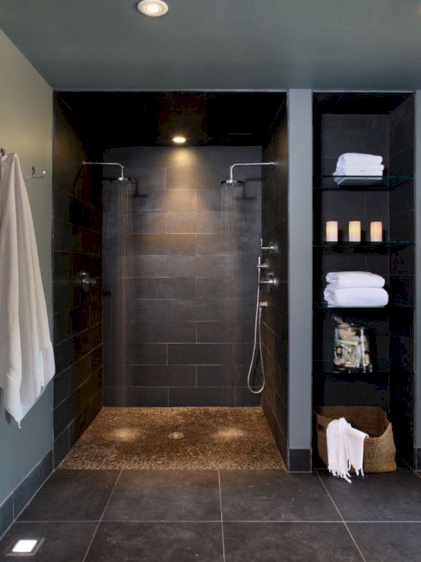 Amazing doorless shower design ideas 02
