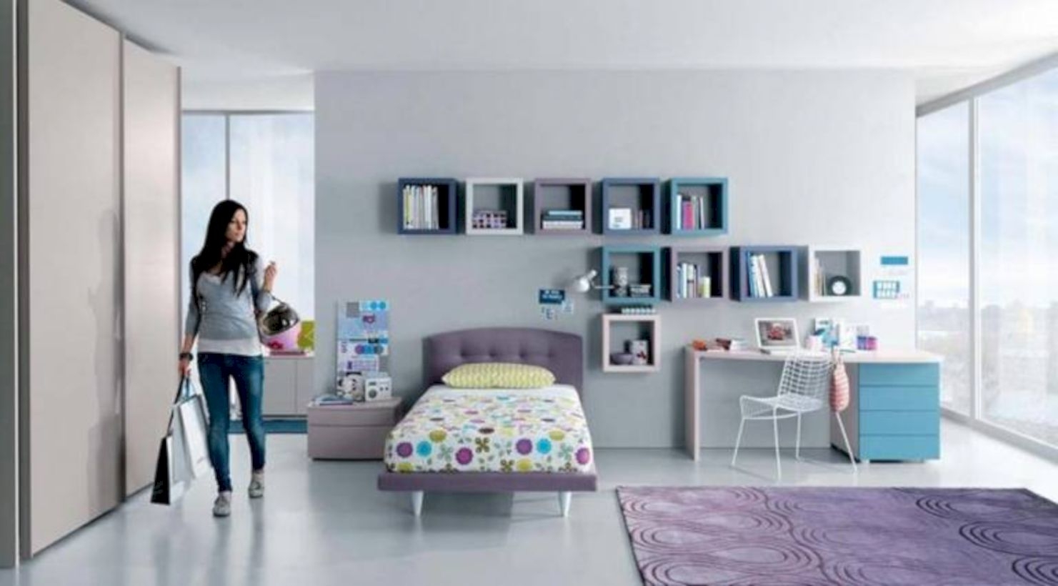 Amazing ikea teenage girl bedroom ideas 03