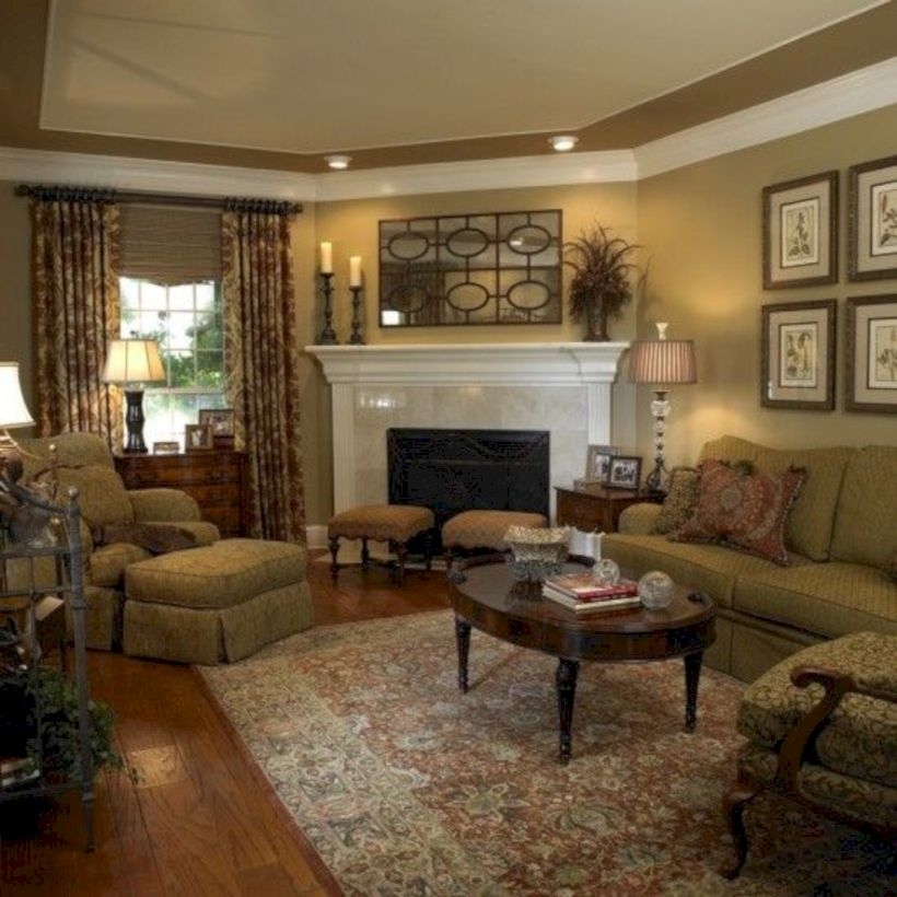 Beautiful living room design ideas with mirror 16
