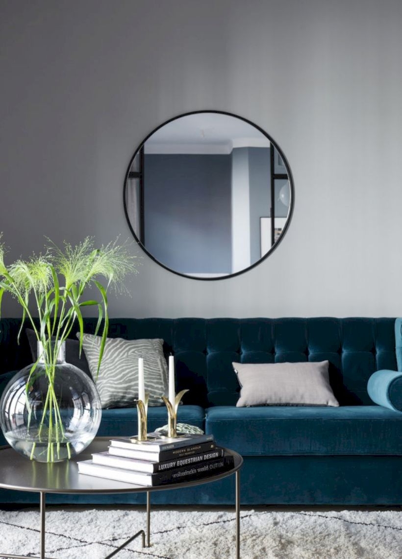 Beautiful living room design ideas with mirror 26