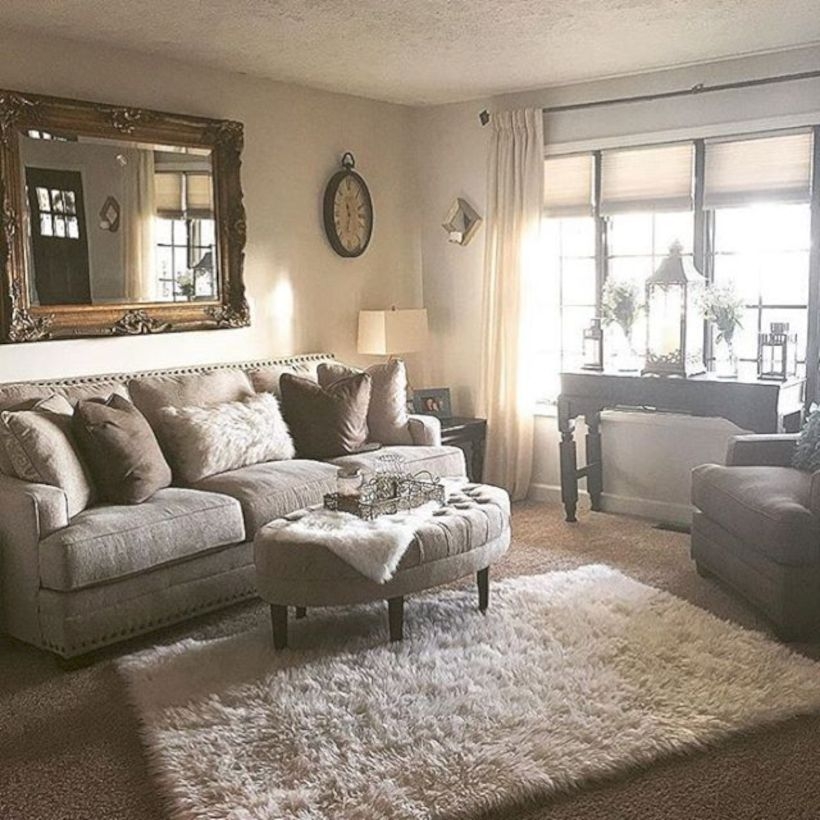 Beautiful living room design ideas with mirror 28