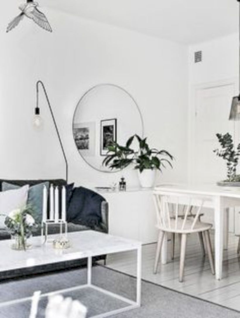 Beautiful living room design ideas with mirror 29