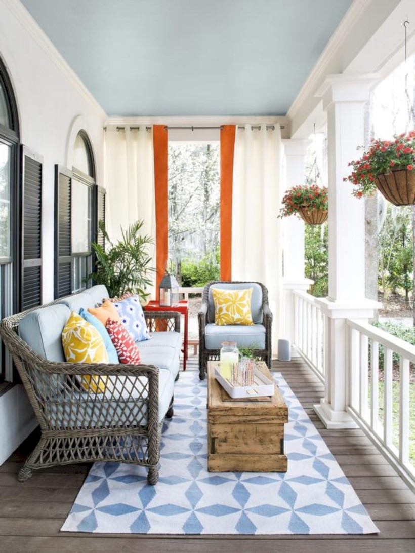 Beautiful porch ideas that will add value your home 41