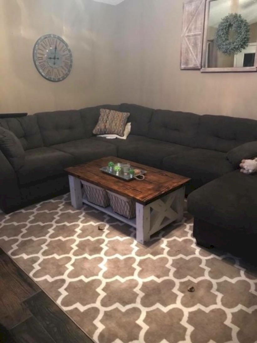Best chunky farmhouse coffee table 08