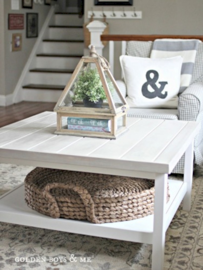 Best chunky farmhouse coffee table 11