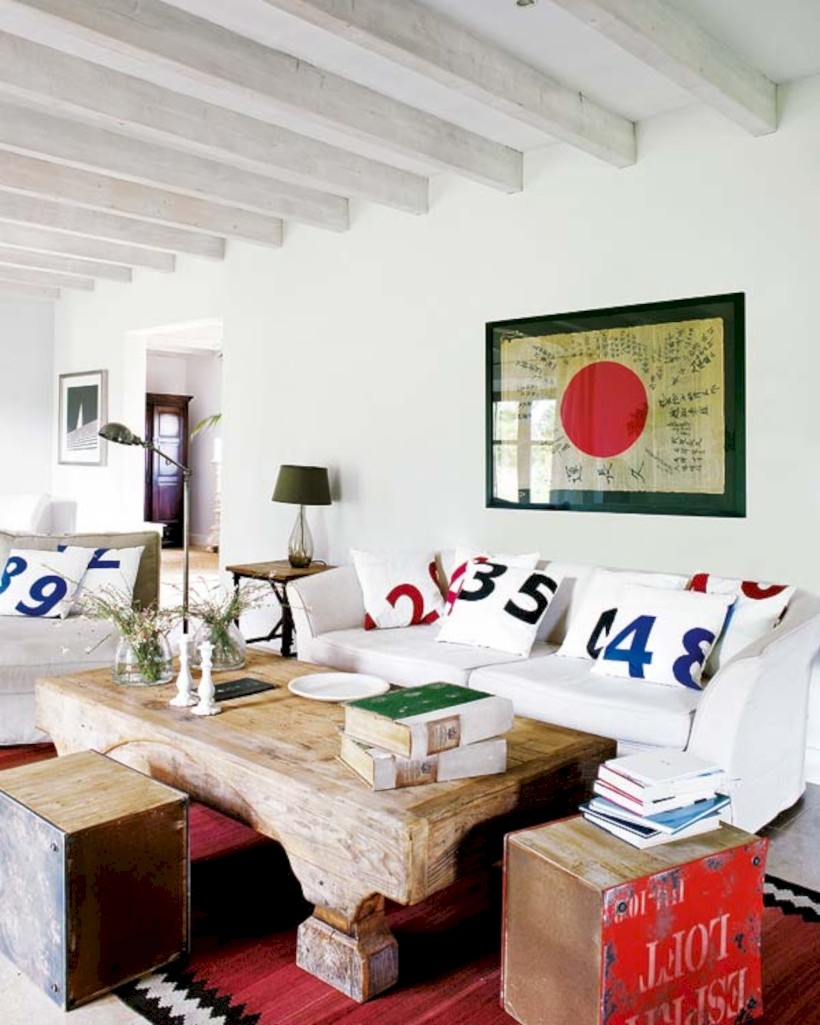 Best chunky farmhouse coffee table 14