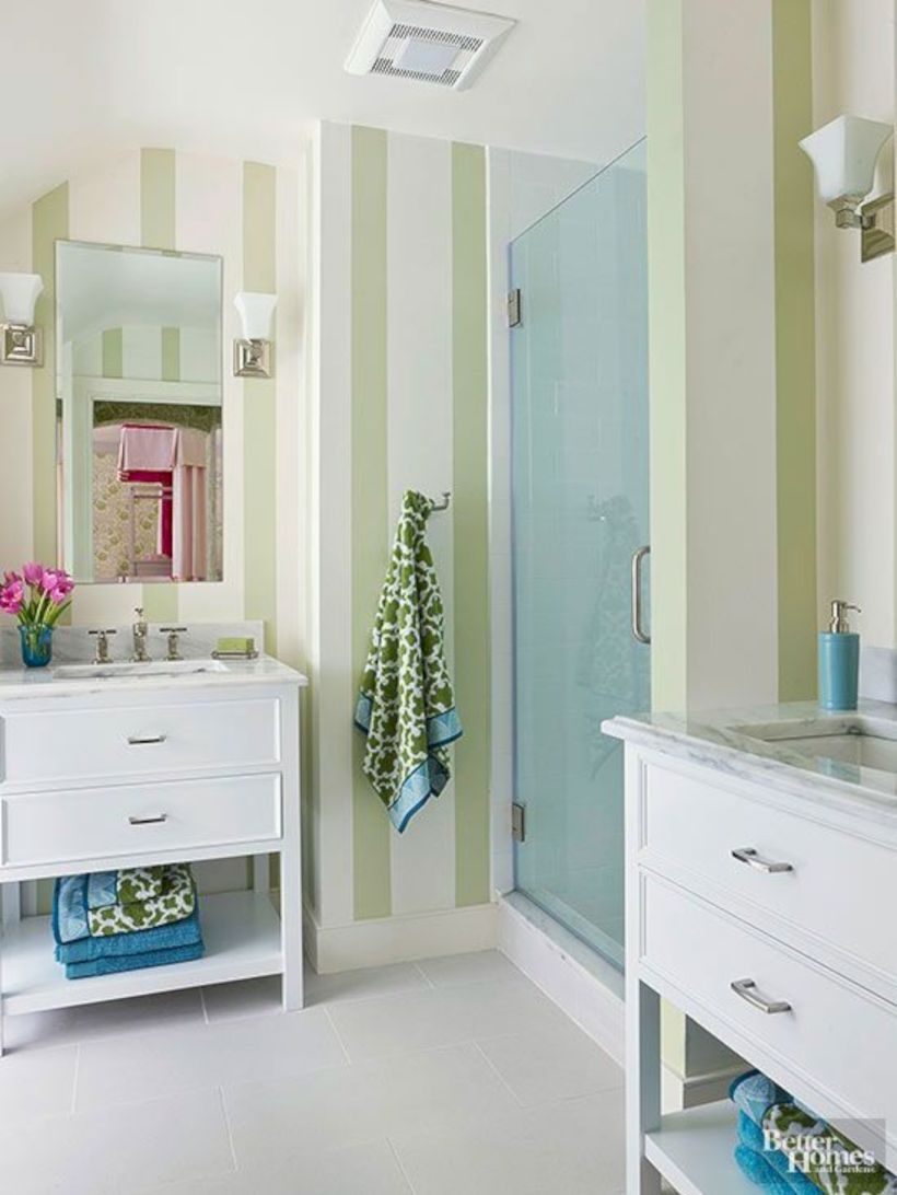 Best classic glass block shower layout 09