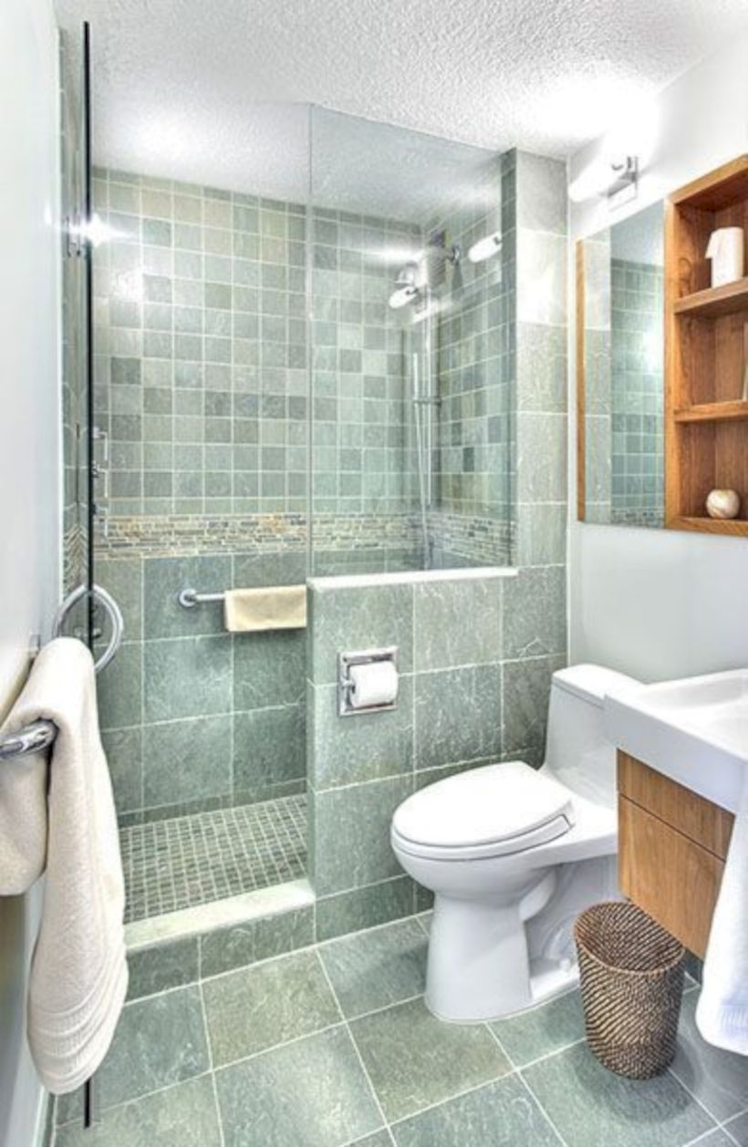 Best classic glass block shower layout 18