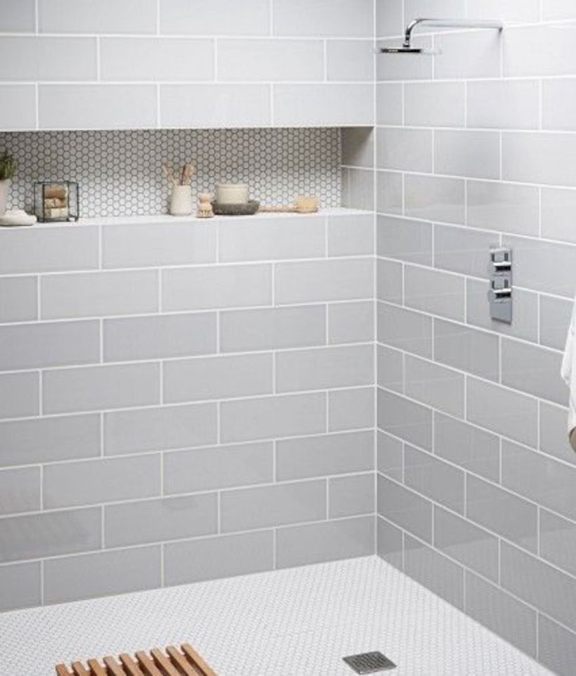 Best classic glass block shower layout 26