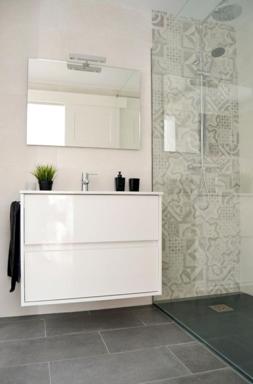 Best classic glass block shower layout 30