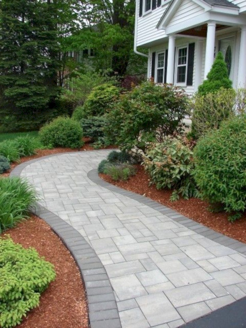 Best garden walkway to envy your visitor 08