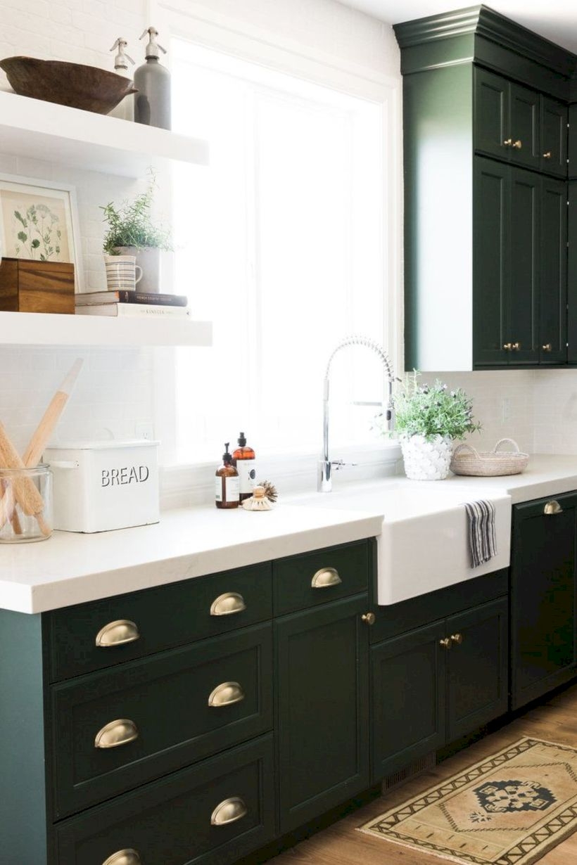 Best modern vintage bathroom reveal 23