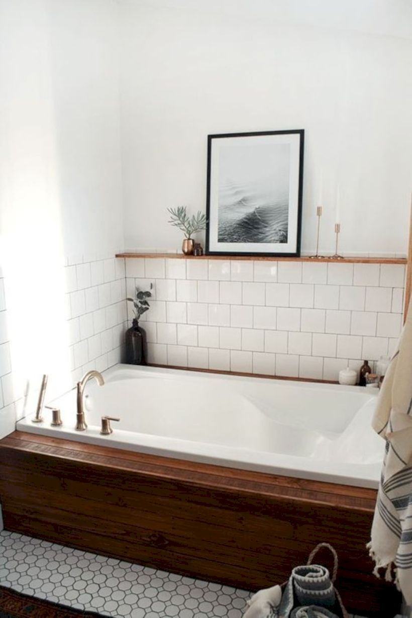 Best modern vintage bathroom reveal 39