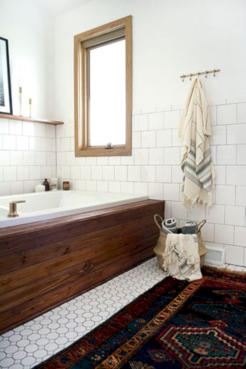 Best modern vintage bathroom reveal 45