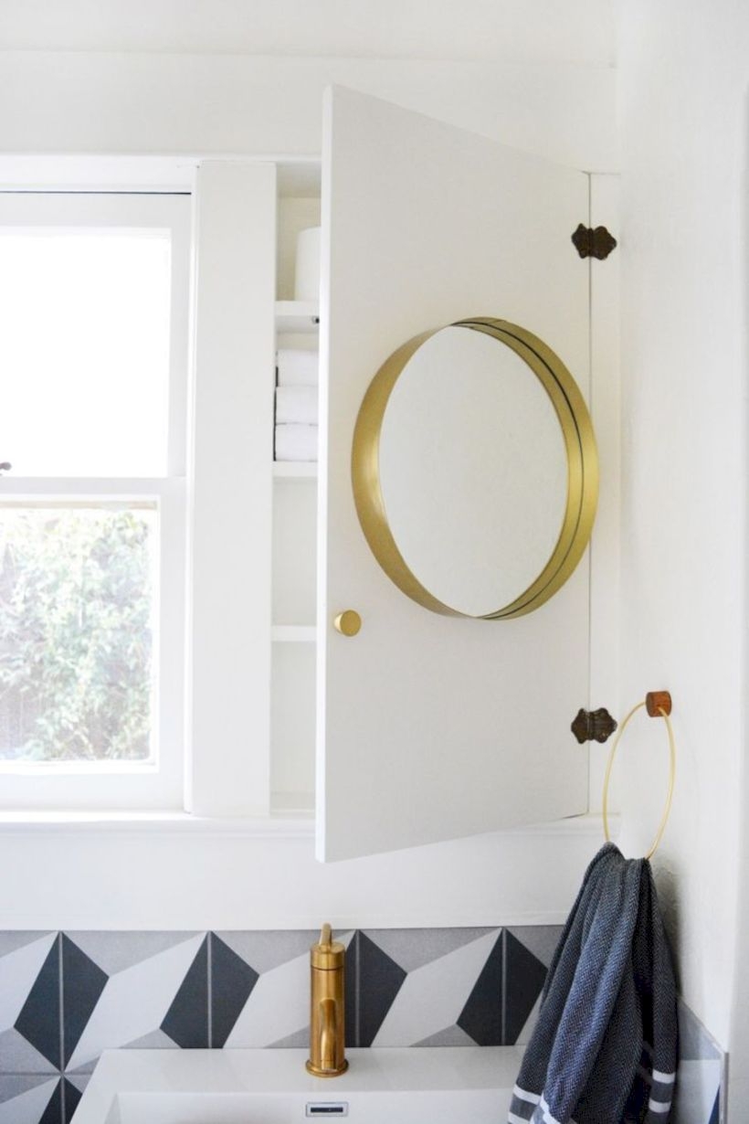 Best modern vintage bathroom reveal 48
