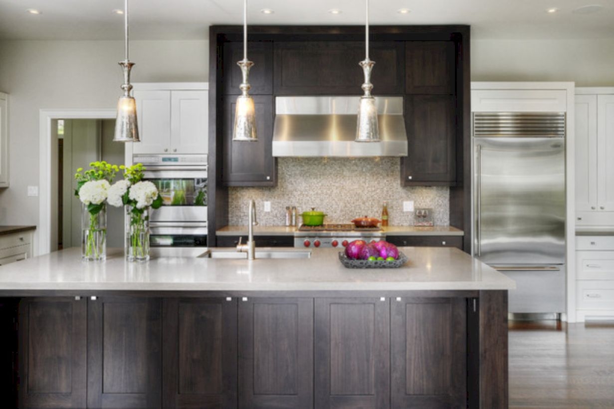 Charming custom kitchens cabinets designs 08