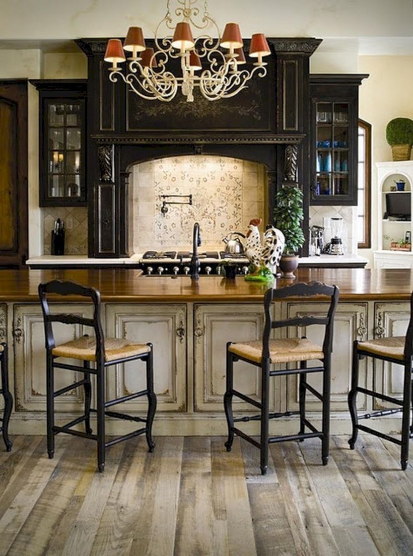 Charming custom kitchens cabinets designs 14