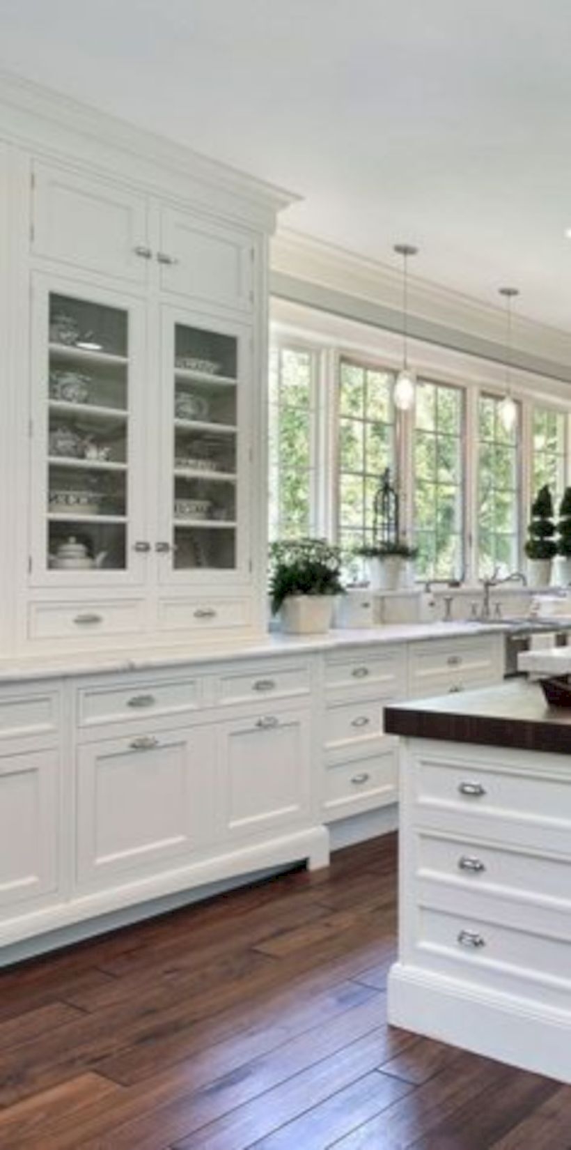 Charming custom kitchens cabinets designs 26