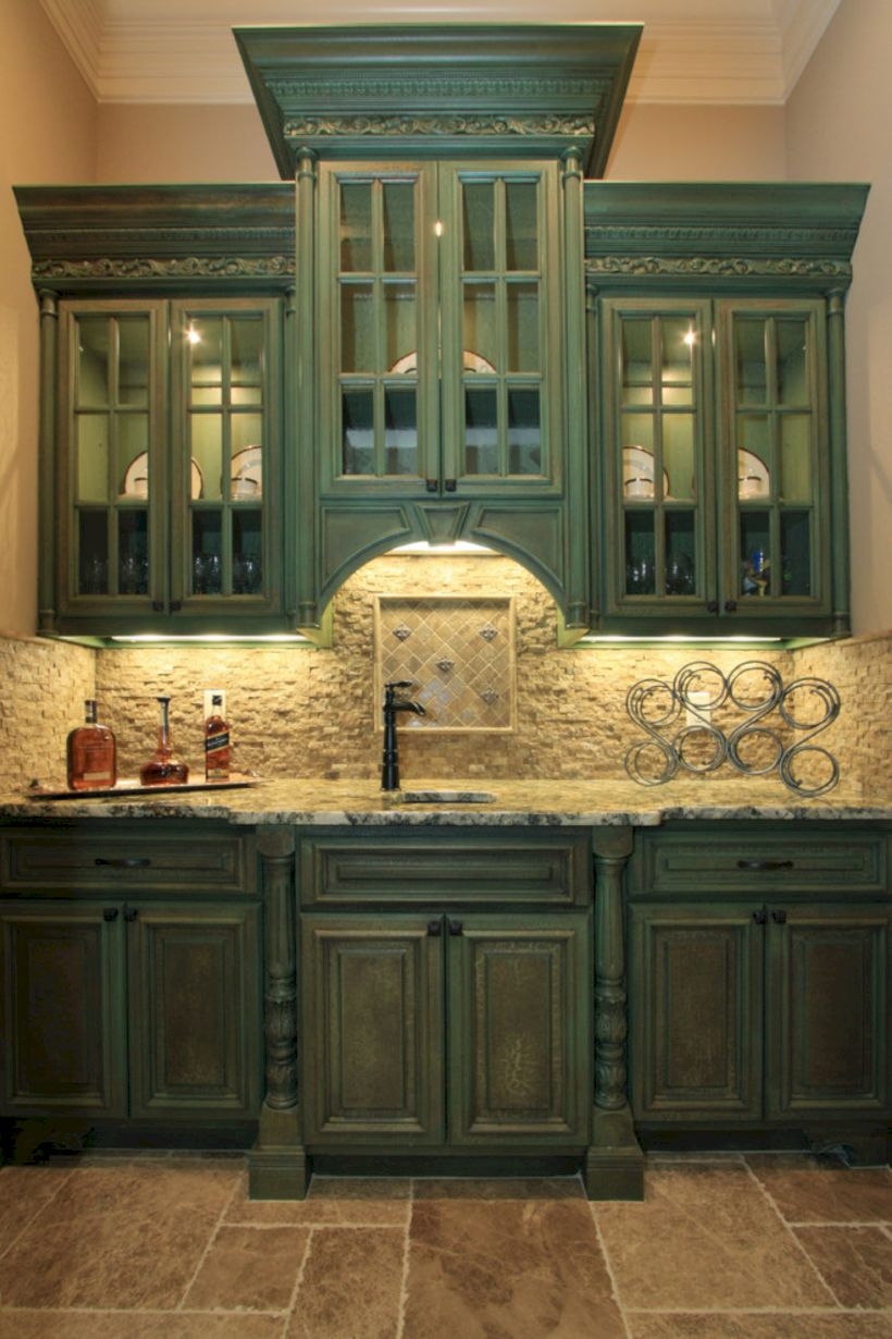 Charming custom kitchens cabinets designs 28
