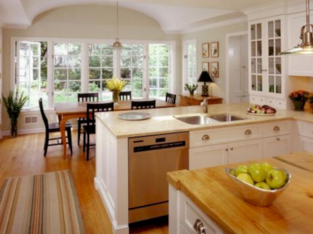 Charming custom kitchens cabinets designs 34
