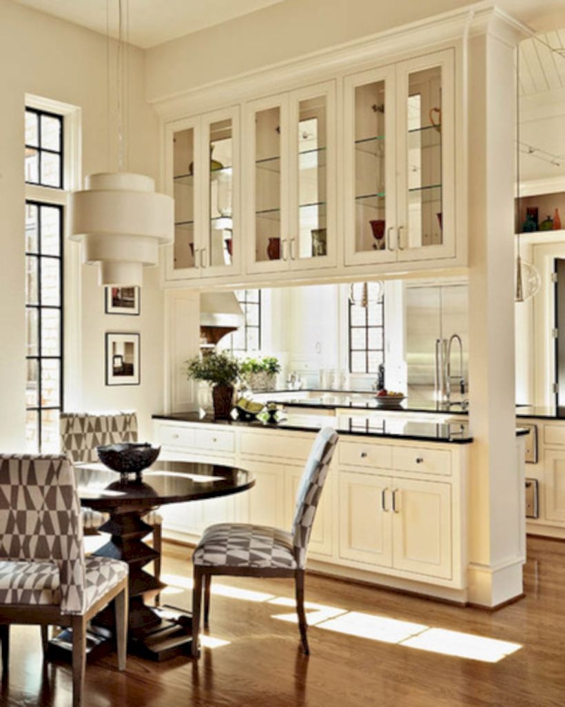 Charming custom kitchens cabinets designs 39