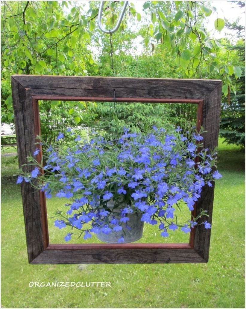 Charming outdoor hanging planters ideas to brighten your yard 09