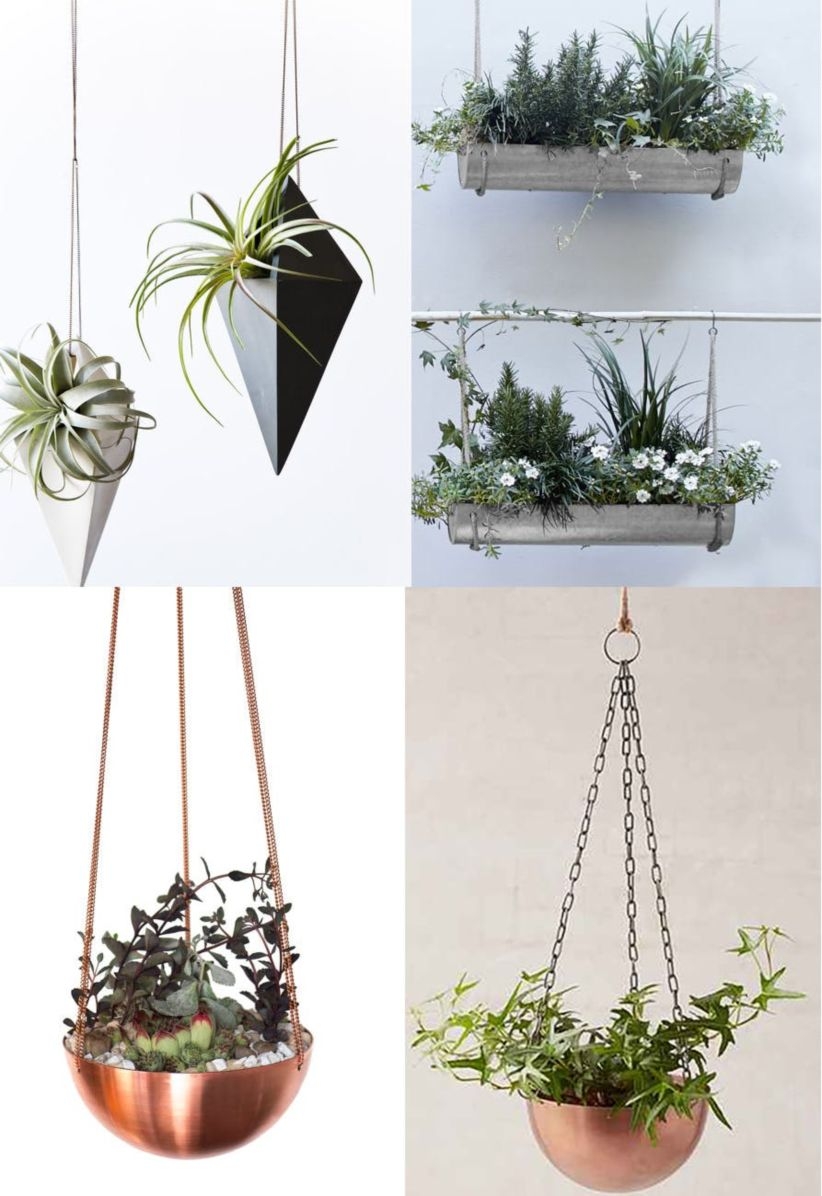 Charming outdoor hanging planters ideas to brighten your yard 20