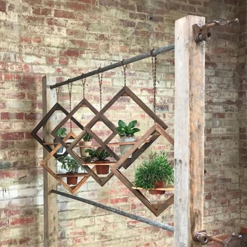 Charming outdoor hanging planters ideas to brighten your yard 23