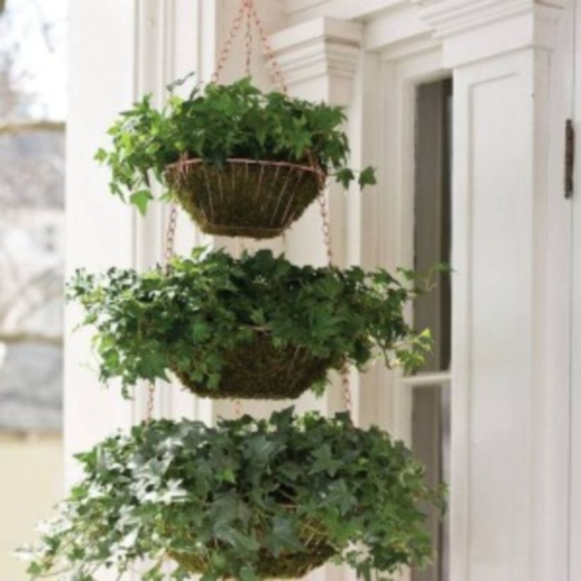 Charming outdoor hanging planters ideas to brighten your yard 39