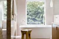 Creative bathroom with soft stone floor to massage your feet 03