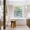 Creative bathroom with soft stone floor to massage your feet 03
