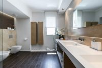 Creative bathroom with soft stone floor to massage your feet 07
